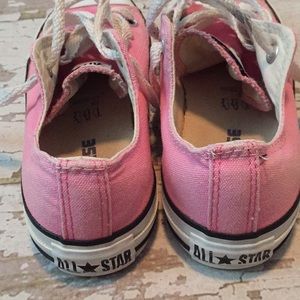 BTS Converse sneakers light pink size 5